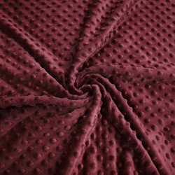 Minky Premium kirschrot (Windsor Wine)  