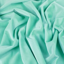 Samt glatt mintgrün (Beach Glass)  