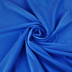 Samt glatt saphirblau 5  