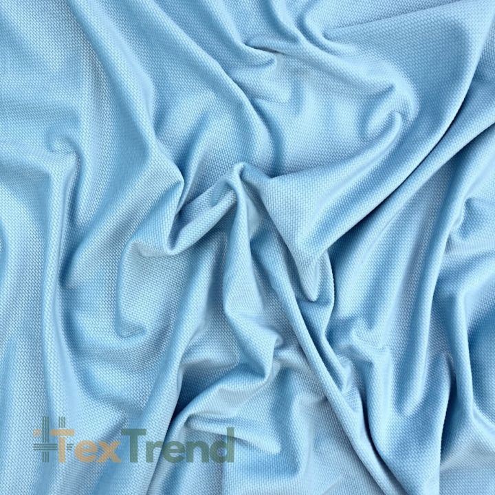 Samt glatt himmelblau (Sky Blue)  