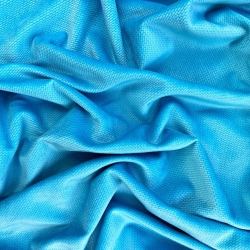 Samt glatt türkis (Bachelory button)  