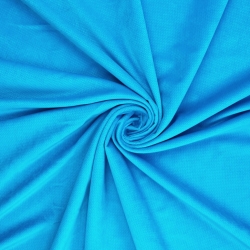 Samt glatt türkis (Bachelory button)  