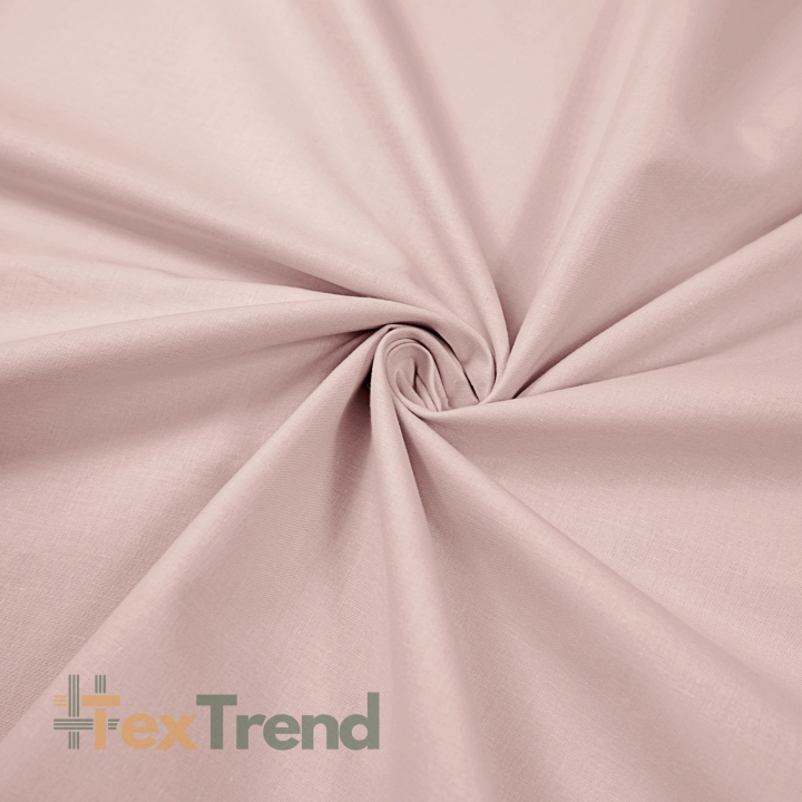 Baumwolle 100% einfarbig schmutzig rosa - SZ  