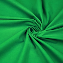 Baumwolle 100% einfarbig grasgrün - 35  