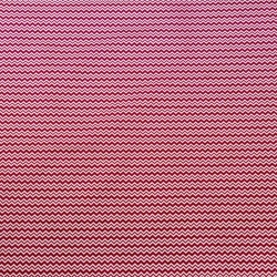 Baumwolle 100% Zickzack MINI weiß-bordeaux  