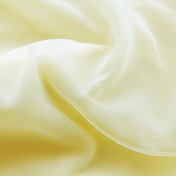 Dekoratives zitronenfarbenes Chiffon  