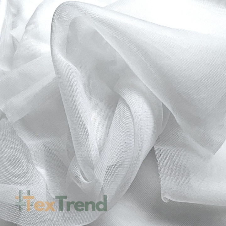 Dekorationschiffon weiß  