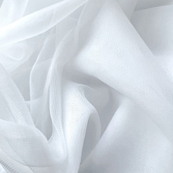 Dekorationschiffon weiß  