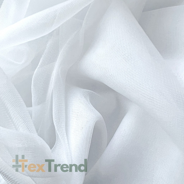 Dekorationschiffon weiß  