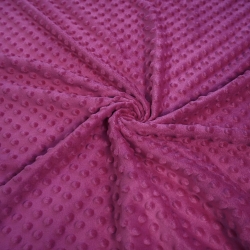 Minky Premium dunkelfuchsia (Raspberry)  