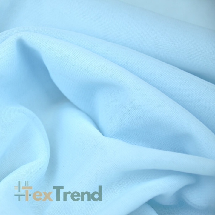 Dekorationschiffon hellblau  