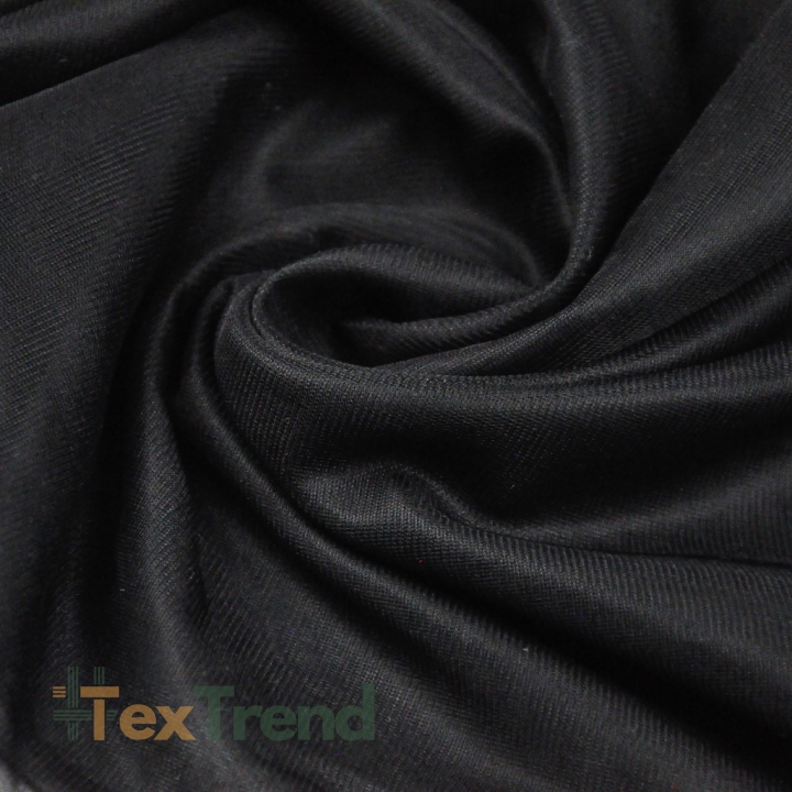 Dekorationschiffon schwarz  