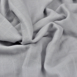 Glatte graue Baumwoll-Musselin  