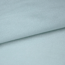 Dekoratives silberfarbenes Tüll  