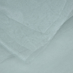 Dekoratives silberfarbenes Tüll  