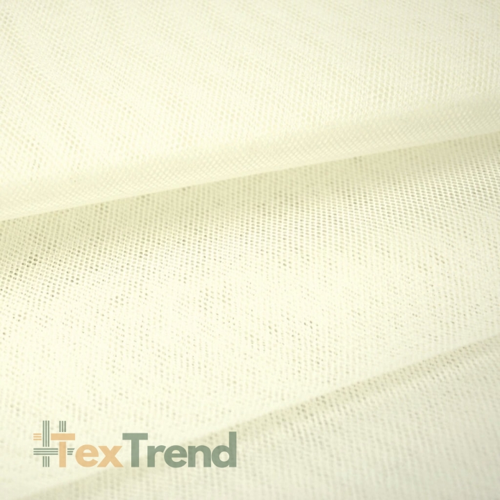 Dekoratives ecrufarbenes Tüll  