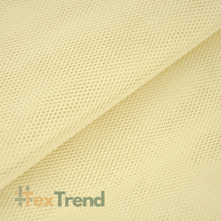 Dekoratives vanillefarbenes Tüll  