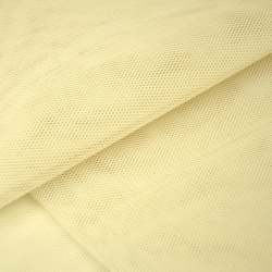 Dekoratives vanillefarbenes Tüll  