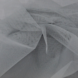 Dekoratives graues Tüll  