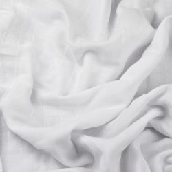 Baumwoll-Musselin weiß  