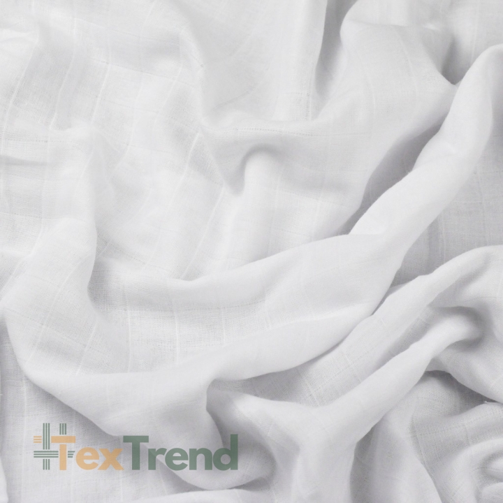 Baumwoll-Musselin weiß  