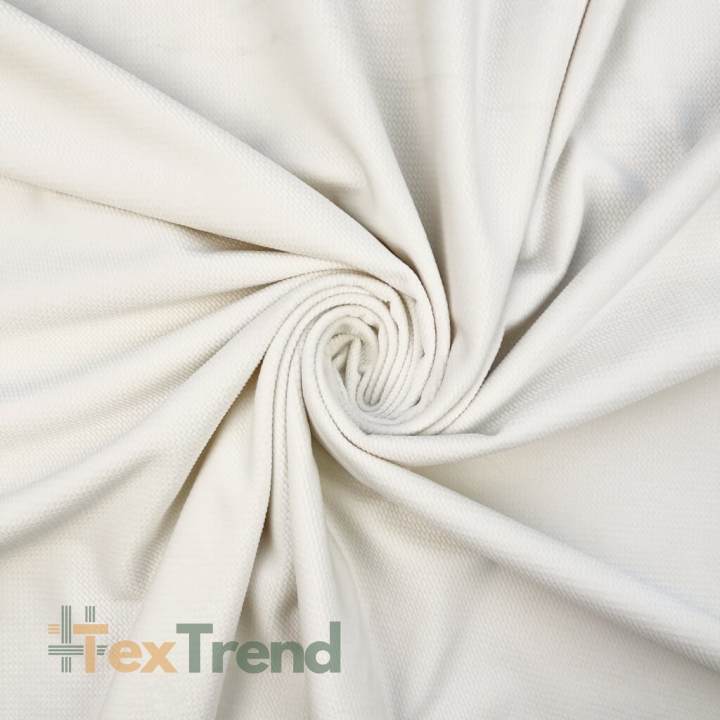 Velvet glatt ecru (Cloud Dancer)  