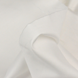 Weiß off-white Baumwollsatin  