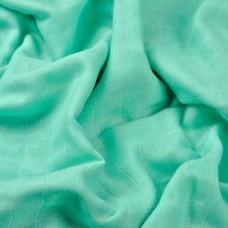 Baumwoll-Musselin mintgrün  