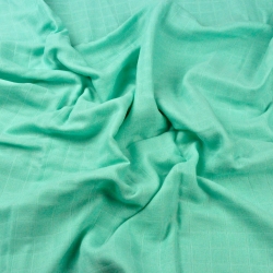 Baumwoll-Musselin mintgrün  