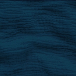 Baumwolle Musselin double gauze navy (Poseidon)  