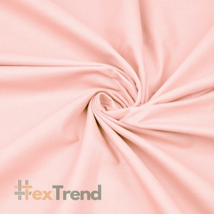 Baumwolle 100% einfarbig hellkorallenrosa  