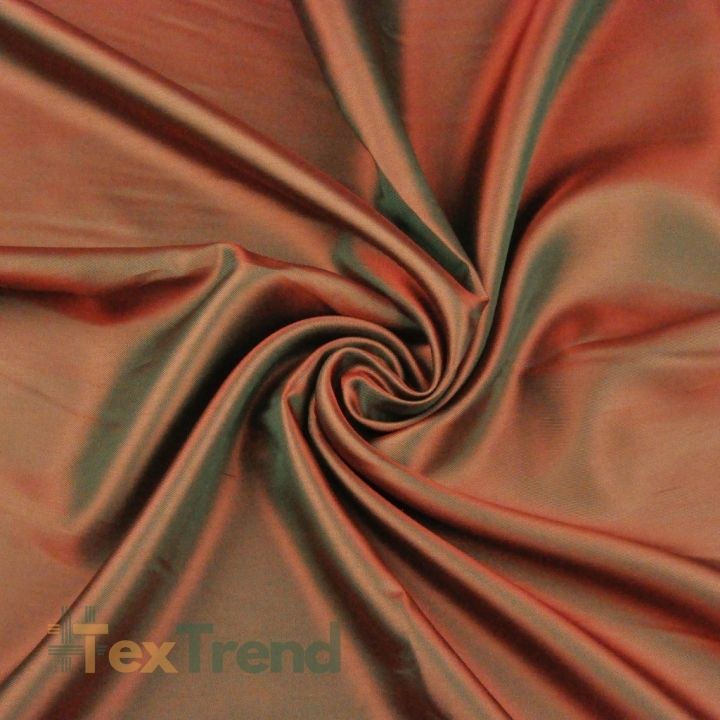 Irisierendes rot-grünes Futter  