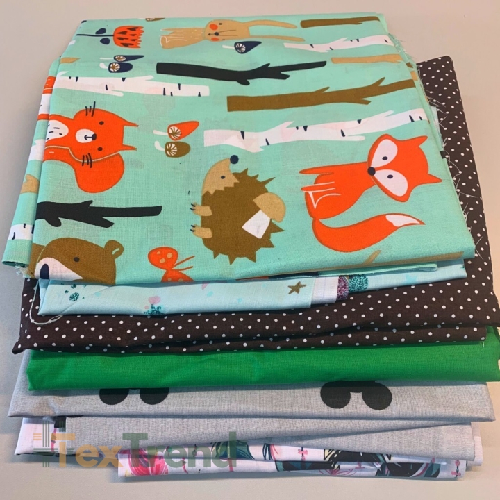 Stoffreste Baumwolle, Endstücke - 10kg  