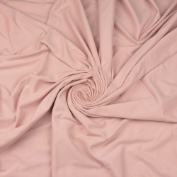 Jersey Stoff einfarbig schmutzig rosa  
