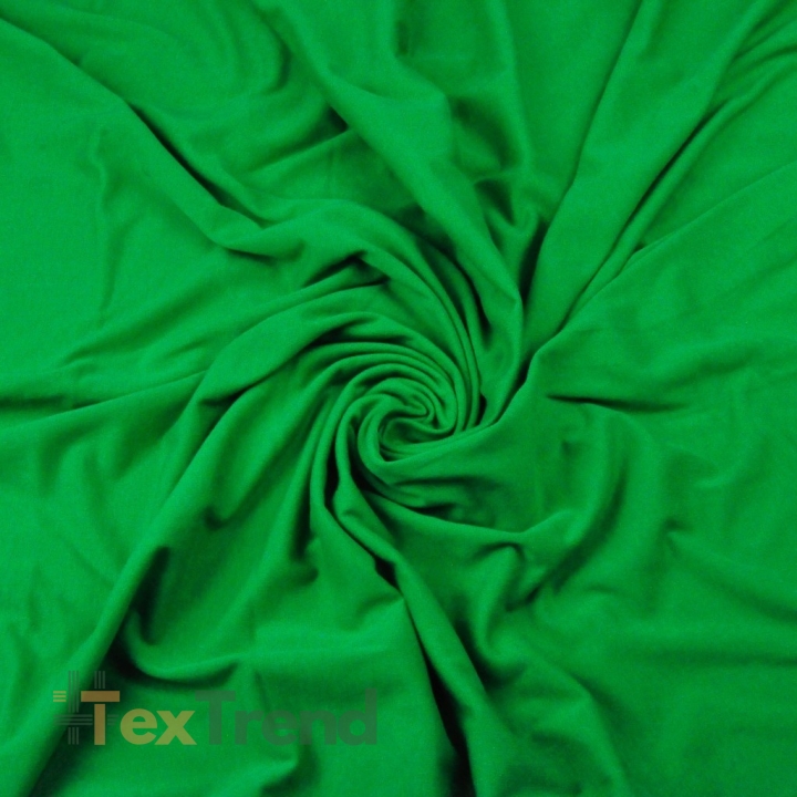 Jersey Stoff einfarbig grün  