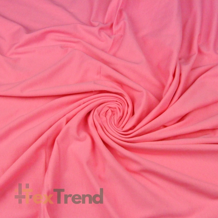 Jersey Stoff einfarbig rosa  