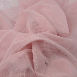 Tüll Bekleidungsstoff schmutzig rosa weich  