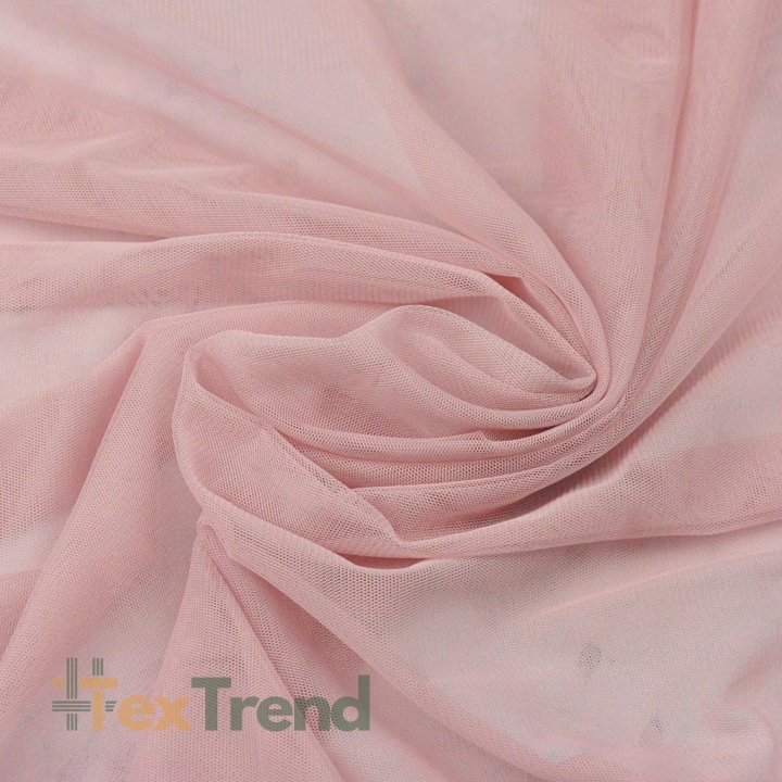 Tüll Bekleidungsstoff schmutzig rosa weich  