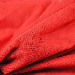 Tüll Bekleidungsstoff weich - rot  