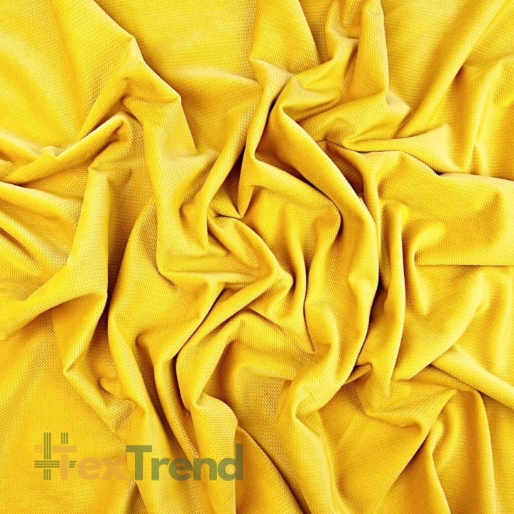 Samt glatt gelb (Aspen Gold)  