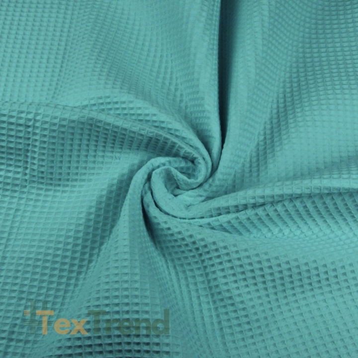 Waffel-Baumwolle marine  