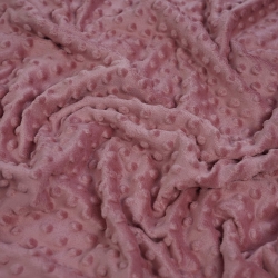 Minky Premium dunkel schmutzig rosa (Nostalgia Rose)  