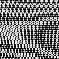 Baumwolle 100% Zickzack MINI schwarz-weiß  