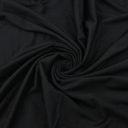 Jersey-Stoff mit Silberionen - schwarz  