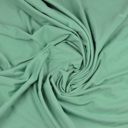 Jersey-Stoff einfarbig Salbei