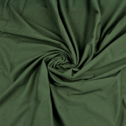 Einfarbiger Jersey-Stoff Khaki  