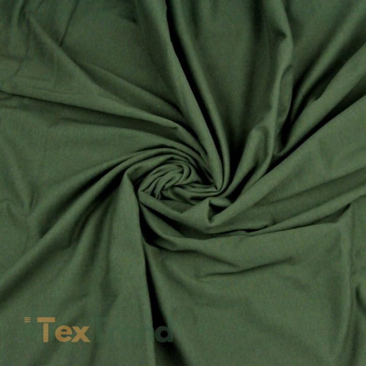 Einfarbiger Jersey-Stoff Khaki  