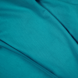Einfarbiger Jersey-Stoff Meeresgrün  
