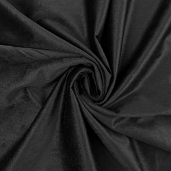 Glatter schwarzer Velvet  