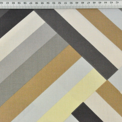 Baumwolle 100% Parkett grau-beige - 220cm  